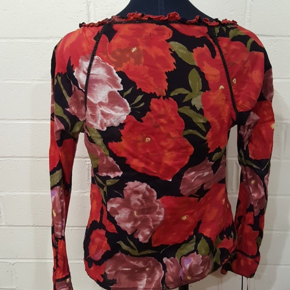 Anthropologie Odille Floral Top - Picture 4 of 4